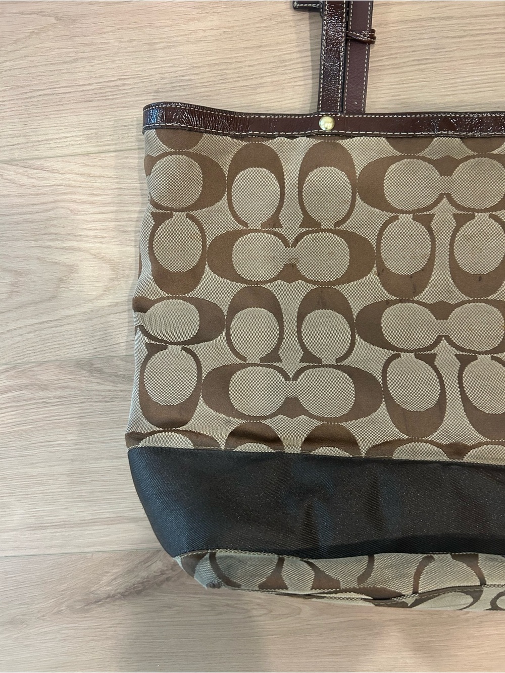 Coach Brown Leather Luxury Bag ๐๐ค - Picture 6 of 9